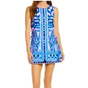 Lilly Pulitzer Sleeveless Donna Romper Size 4